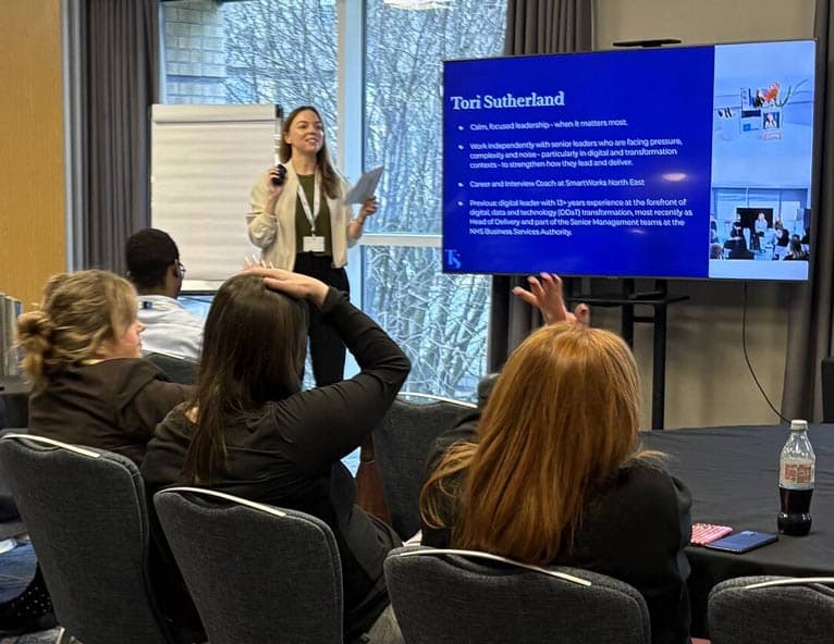 Tori Sutherland at NHS digital and technology conference
